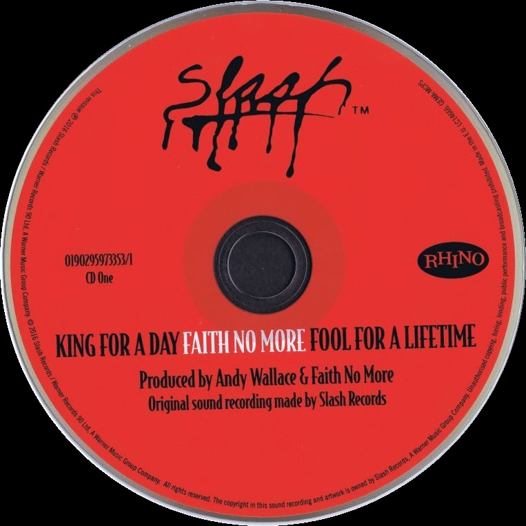 King For A Day... Fool For A Lifetime (Deluxe Edition) 2016 EU 2CD 0190295973353 Fold