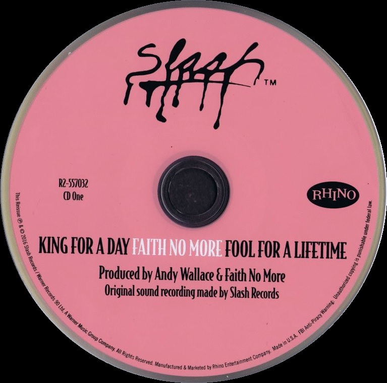King For A Day... Fool For A Lifetime (Deluxe Edition) 2016 USA 2CD R2557032 Fold Out